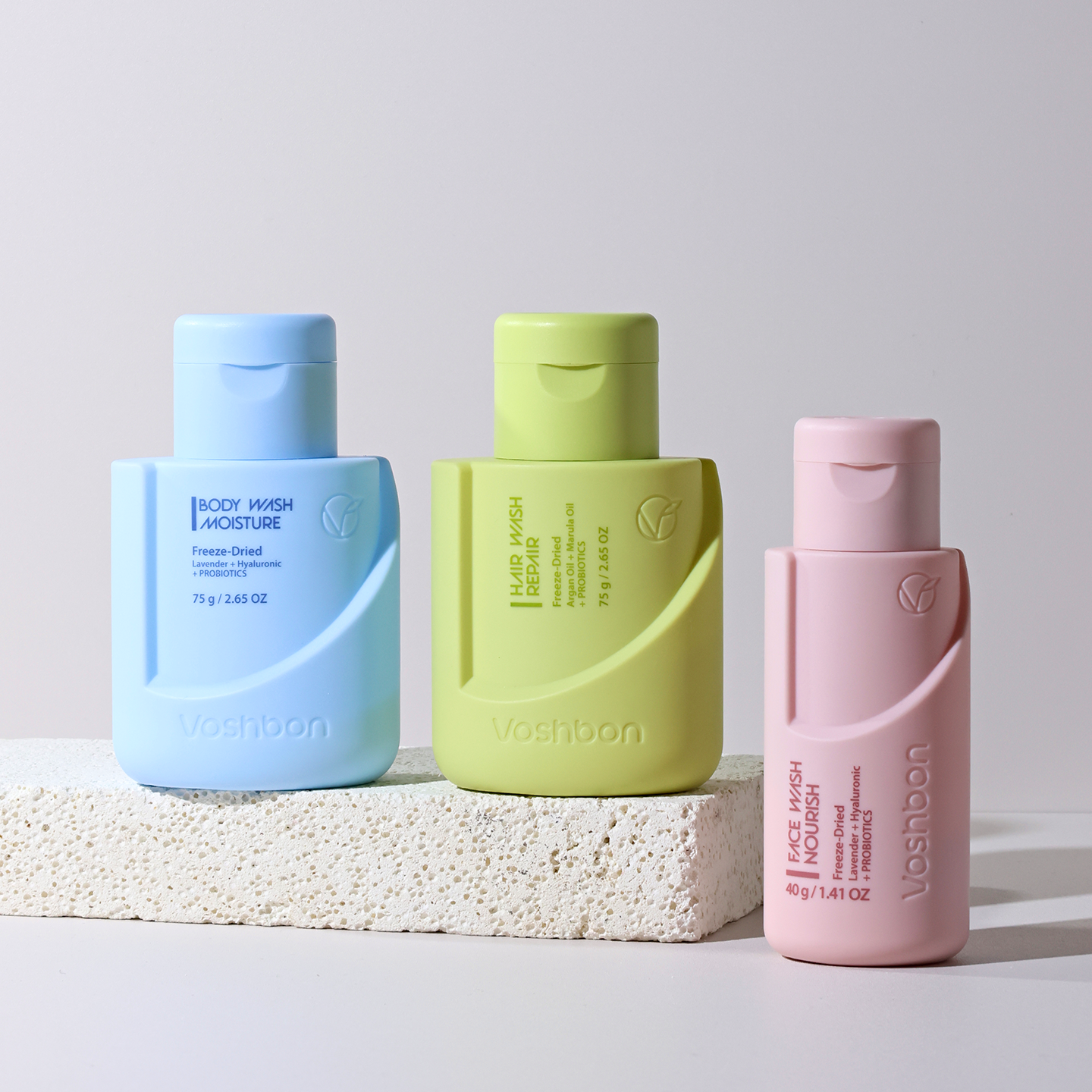 Complete Hydration & Repair Care Trio Voshbon Beauty